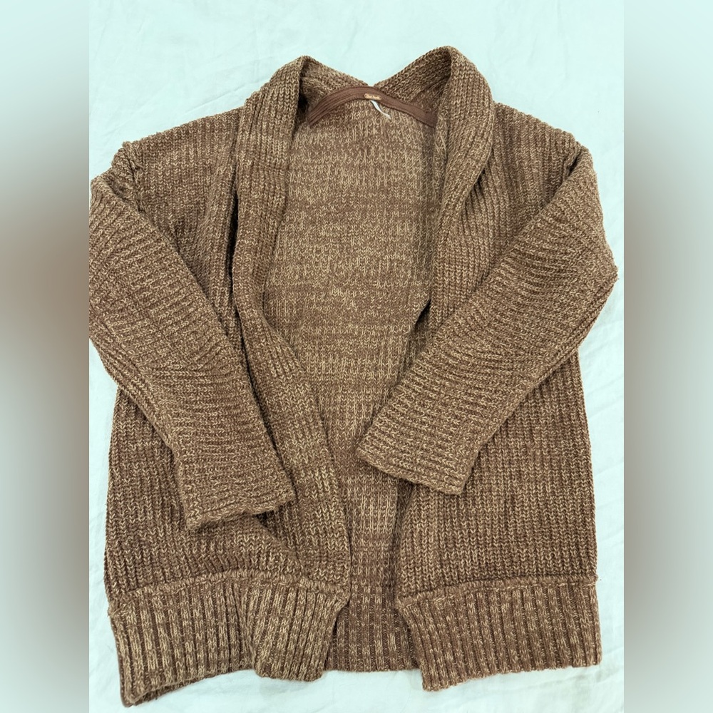 Free People Chestnut Knit Sweater